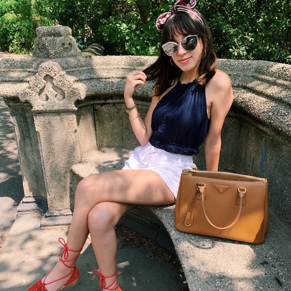 Tie-Back Crop Top - Picture 1 of 3